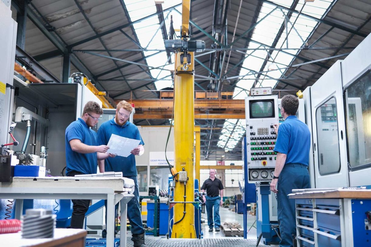 Specialized industrial supply team